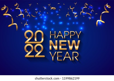 Happy New Year 2022 Design