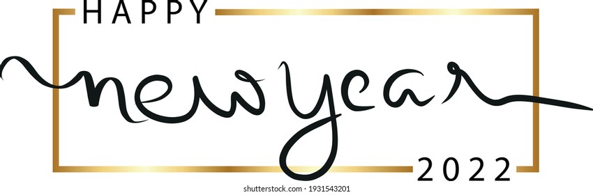 Happy new Year 2022 Greeting Card 