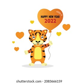 Happy new year 2022 year of tiger.