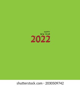 Happy new year 2022 VECTOR TEMPLATE DESIGN ILLUSTRATION