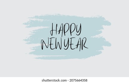 Happy New Year 2022 vector illustration for banner, flyer, and greeting card 