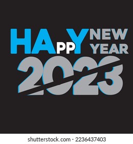  Happy New Year 2023 Baby T-Shirt desing,