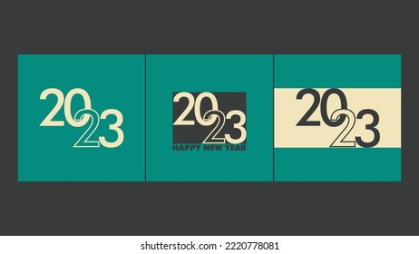 HAPPY NEW YEAR 2023 BACKGROUND, GRAPHIC RESOURCE, can be used for baner, flyer, logo or etc.
