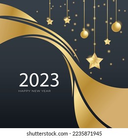 Happy new year 2023 background