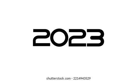 Happy New Year 2023 Design Illustration for Calendar Design, Website, News, Content, Infographic or Graphic Design Element. Vector Illustration