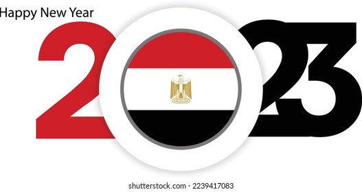 Feliz Año Nuevo 2023 Celebración en Egipto