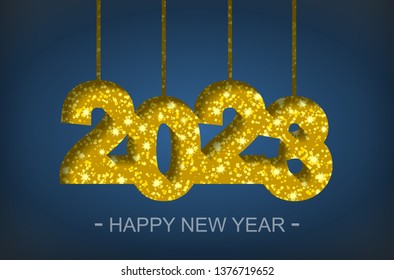 Similar Images, Stock Photos &amp; Vectors of 2021 New Year card. Design of Christmas decorations