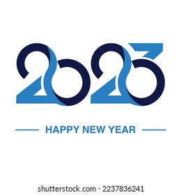 Happy New year 2023  Infinity Logo