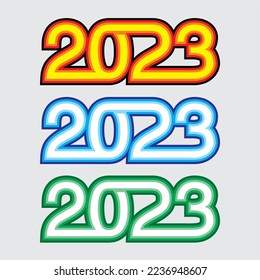 Happy New Year 2023 Number for greetings