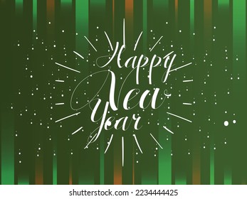 Feliz año nuevo 2023 diseño de texto para tarjetas de celebración de Año Nuevo, festividades, decoraciones, folletos de fiesta. Tarjeta de fondo Vector Illustration para el feliz año nuevo 2023.
