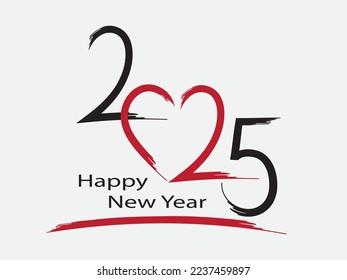 Happy New Year 2023 text design. Cover of business diary for 2023 with wishes.