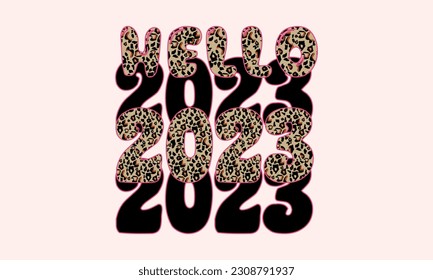 Happy New Year 2023 T-shirt Design