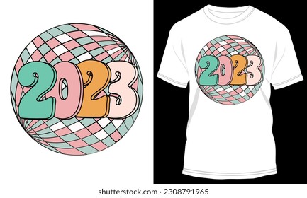 Happy New Year 2023 T-shirt Design