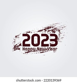 GLÜCKLICHES NEUJAHR 2023 VEKTOREPS10