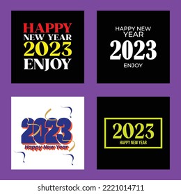 happy new year 2023. new year's eve party 2023. new year greeting cards with family, friends and relatives are more meaningful and fun