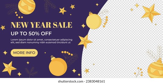 Happy New Year 2024. 2024 New Year celebration. Happy New Year 2024 background. Cartoon Vector illustration Template design for Poster, Banner, Greeting, Card, Flyer, Cover, Post. new year party.
