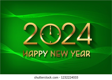 Happy New Year 2024 Design