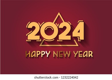 Similar Images, Stock Photos &amp; Vectors of Happy new year 2017 line art