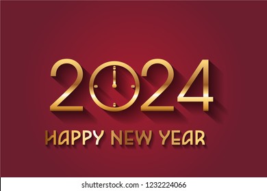 Happy New Year 2024 Design