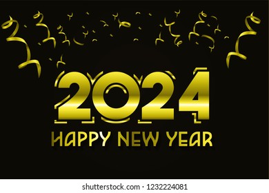 Happy New Year 2024 Design