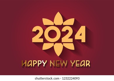 Happy New Year 2024 Design