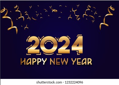 Happy New Year 2024 Design