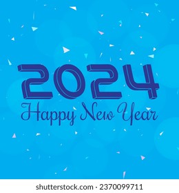 Happy new year 2024 design