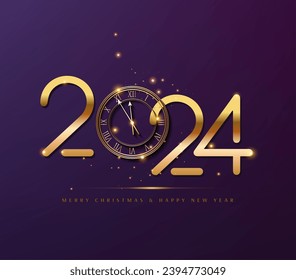 happy new year 2024 design