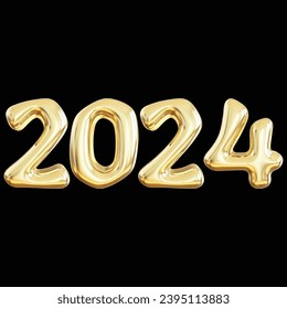 Happy New Year 2024 design