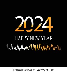 Happy new year 2024 design