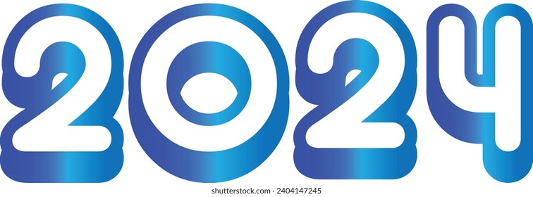 Happy new year 2024 design