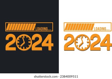 happy new year 2024 t shirt design