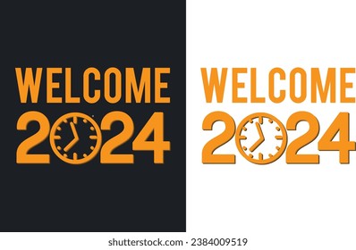happy new year 2024 t shirt design