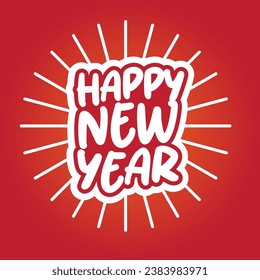 Feliz Año Nuevo 2024, vector, antecedentes