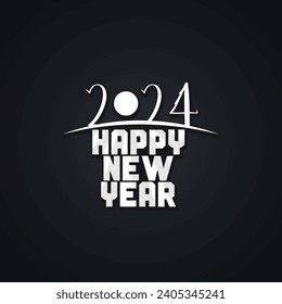 Happy new Year 2024 Vector eps Image Celebrate The New Year