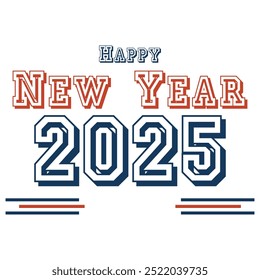 Happy new year 2025 banner black and golden vector luxury text 2025 happy new year.