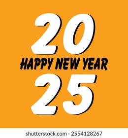 Happy New Year 2025 Banner