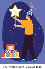 Happy New Year 2025 celebrations