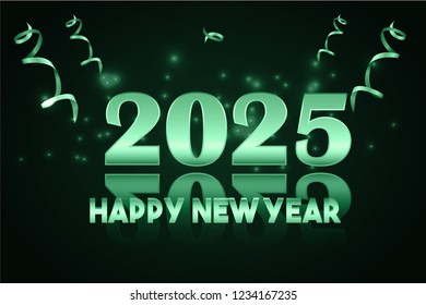 Happy New Year 2024 Design Stock Vector (Royalty Free) 1232224057 ...