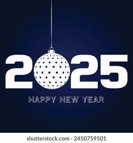 Happy New Year 2025 Design.