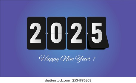 Happy New year 2025 Design Template