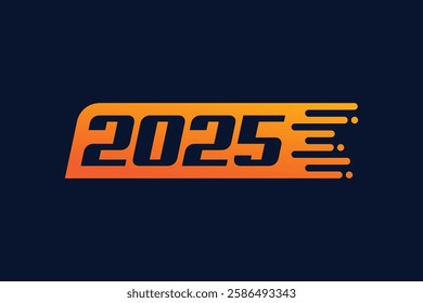 Happy New Year 2025 Design Template