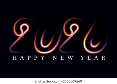 Happy New Year 2025, Glitter Happy New Year 2025, 3d Happy New Year 2025
