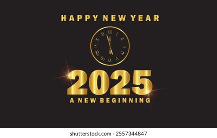 happy new year 2025, goodbye 2024, a new beginning