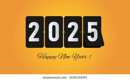 Happy New year 2025 template