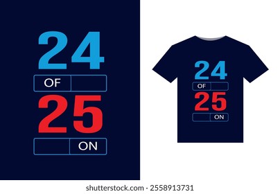 Happy New Year 2025 T-Shirt combo vector illustration Typography Quotes Design for t shirt,