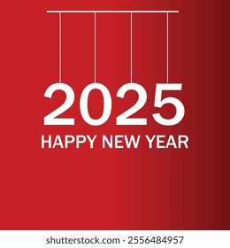 Happy New Year 2025 Vector Art, Icons, and Graphics