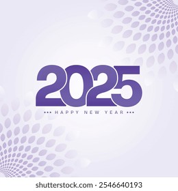 Feliz año nuevo 2025 desea celebración de fondo