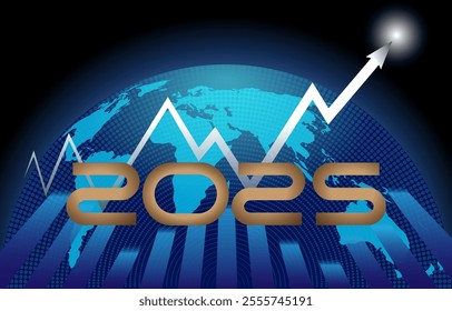 happy new year 2025, world economic growth 2025, stock market growth direction, global growth index 2025