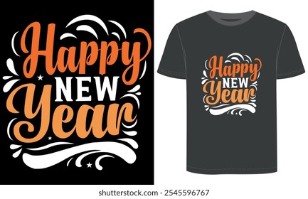 Happy New Year 2025,new year t shirt design.